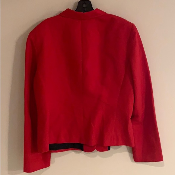 Red Lafayette 148 linen & cotton jacket adorable - Picture 2 of 6